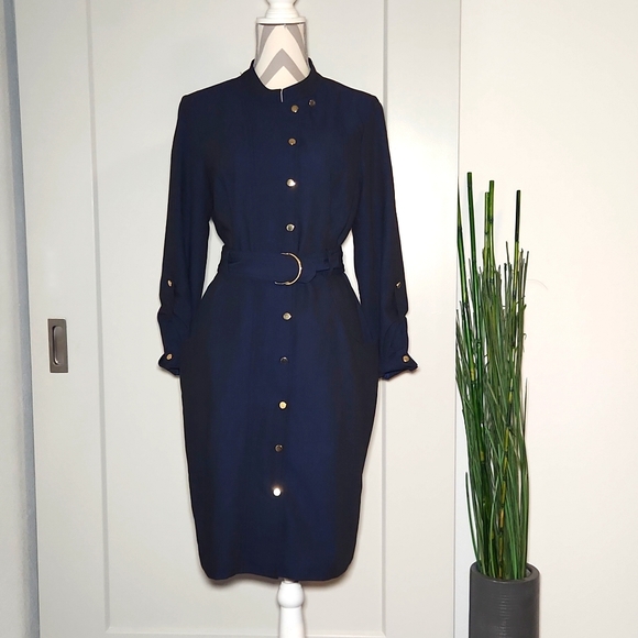 Calvin Klein Dresses Calvin Klein Military Style Midlength Dress